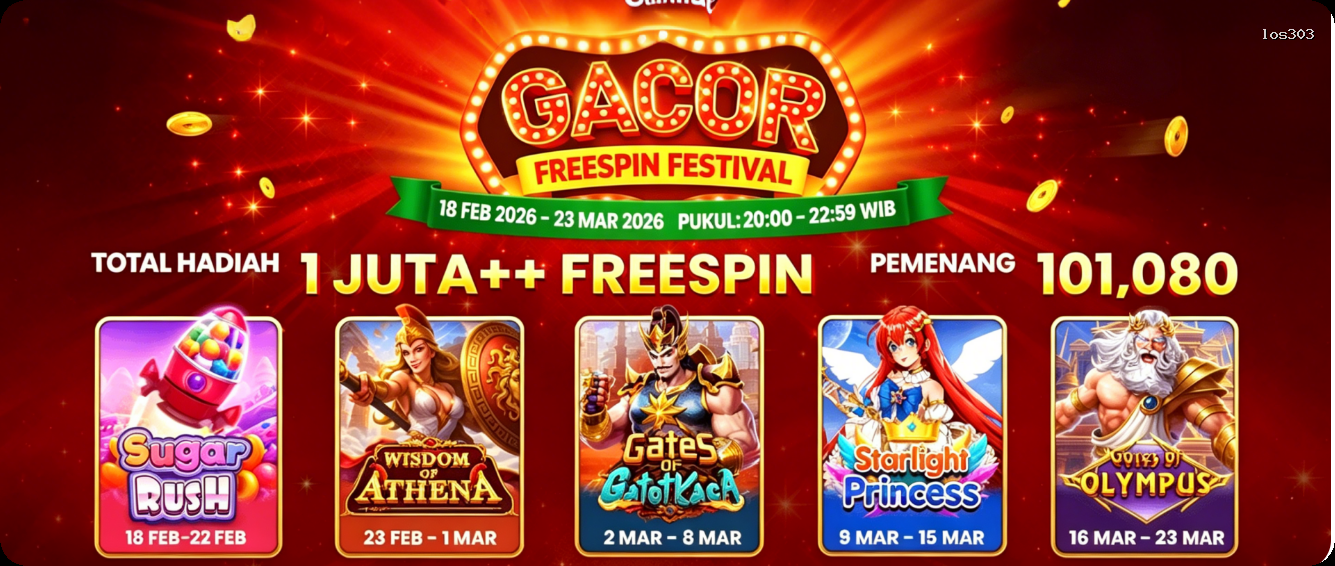 Login los303 Sekarang Bonus Melimpah